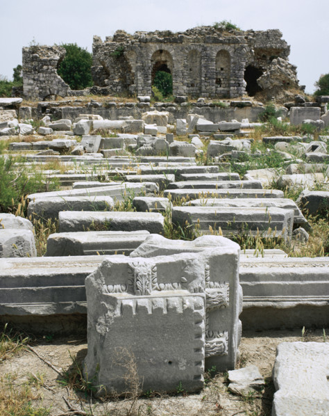 Temple of Athena, Troy IX stratum, Troy, Turkey, 2005. Creator: Unknown.