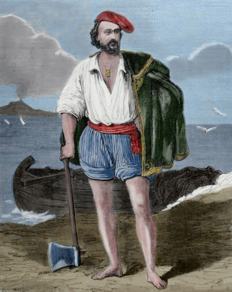 Masaniello, Italian revolutionary, (19th century).  Creator: Polhey.