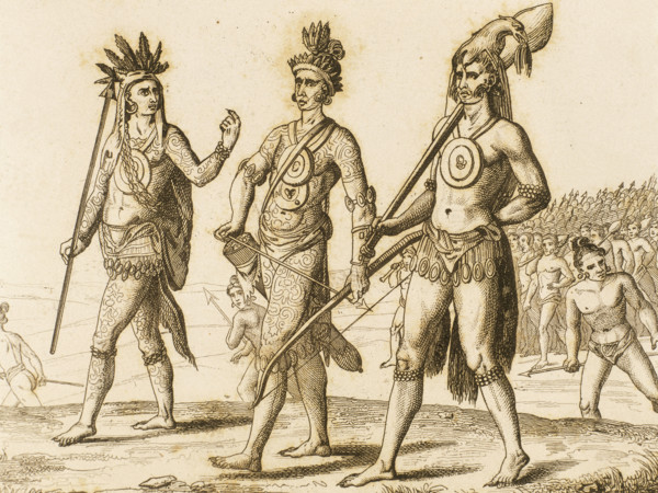 American Indians, 16th century (1841). Creator: Unknown.