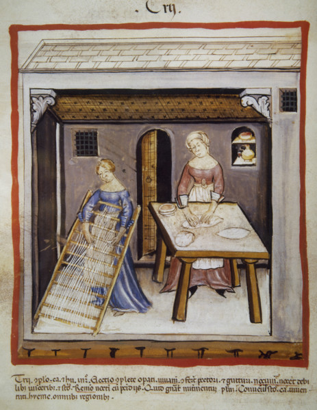 Homemade bread, 14th century.  Creator: Unknown.