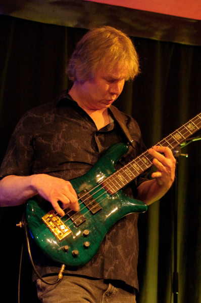 James Rosocha, BD Lenz Trio, Verdict Jazz Club, Brighton, East Sussex, June 2024. Creator: Brian O'Connor.