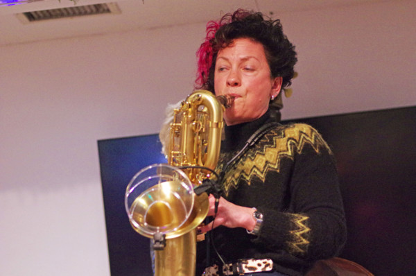 Hannah Horton, Hannah Horton Quartet, East Grinstead Jazz Club, West Suusex, Jan 2025. Creator: Brian O'Connor.