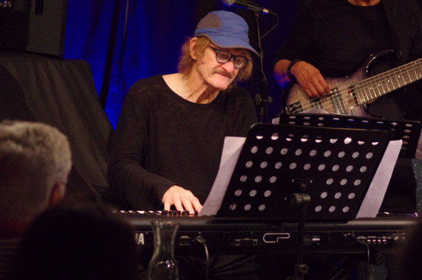 Fraank Martin, Jose Neto Quartet, Verdict Jazz Club, Brighton, East Sussex, May 2025. Creator: Brian O'Connor.