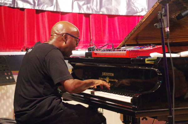Robert Mitchell, Robert Mitchell’s True Think, Battle Jazz Festival, Battle, East Sussex, July 2024. Creator: Brian O'Connor.