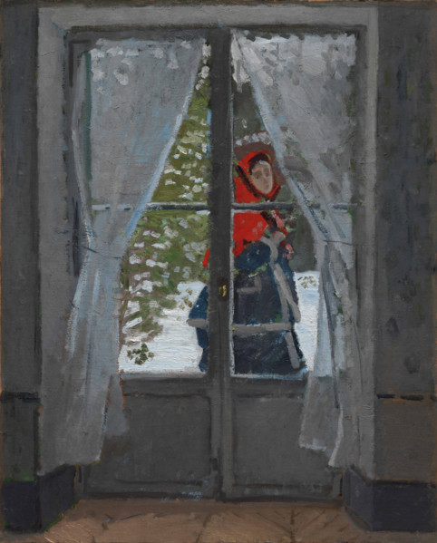 The Red Kerchief, c1868-1873. Creator: Monet, Claude (1840-1926).