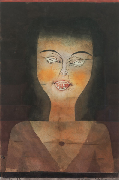 Girl Possessed, 1924. Creator: Klee, Paul (1879-1940).