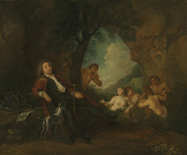 Portrait of Antoine de Laroque (1672-1744), 1718. Creator: Watteau, Jean Antoine (1684-1721).