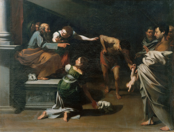 The Judgment of Solomon, 1609-1610. Creator: Ribera, José (Jusepe), de (1591-1652).