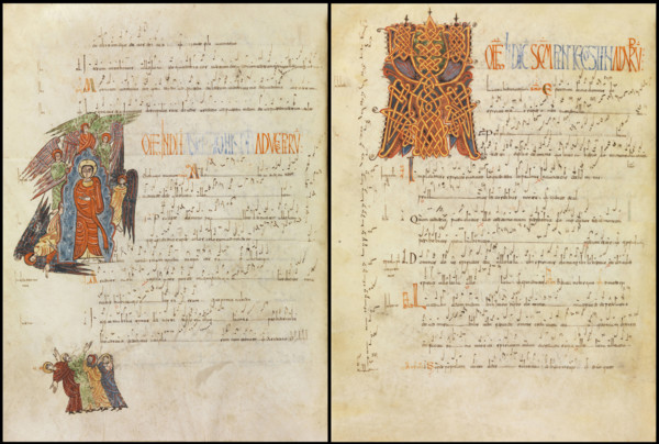 The Mozarabic Antiphonary from the Cathedral of León (the León Antiphonary)..., 10th-11th century. Creator: Anonymous.