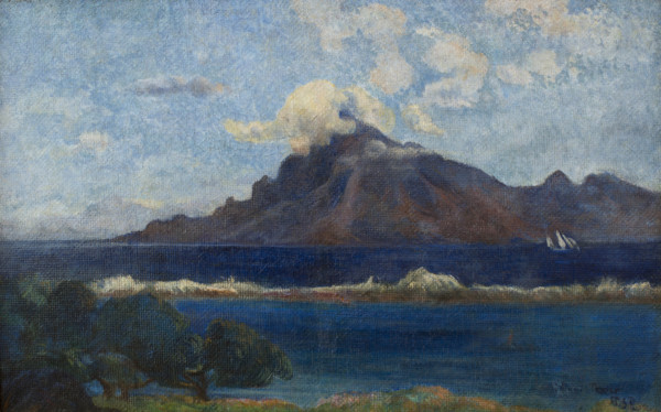 Paysage de Te Vaa, 1896. Creator: Gauguin, Paul Eugéne Henri (1848-1903).