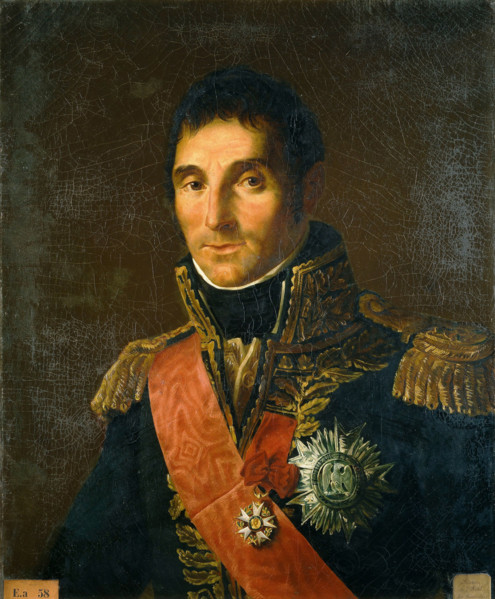 Portrait of André Masséna (1758-1817), Prince of Essling, Duke of Rivoli, Marshal of the... , 1834. Creator: Gros, Antoine Jean, Baron (1771-1835).