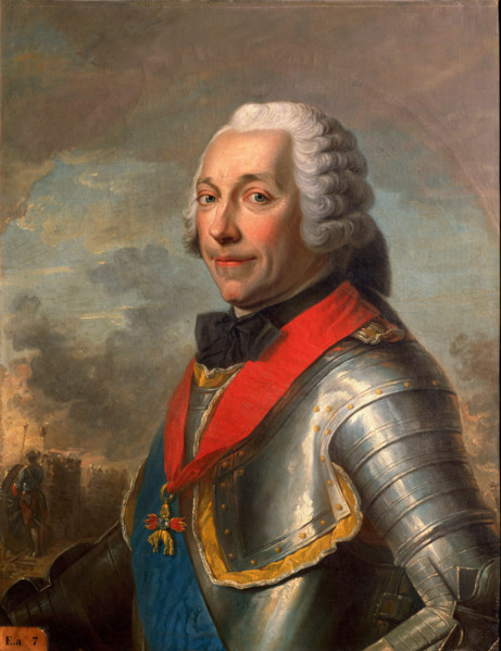 Portrait of Charles Louis Auguste Fouquet, duc de Belle-Isle (1684-1761), Marshal of France. Creator: Anonymous.