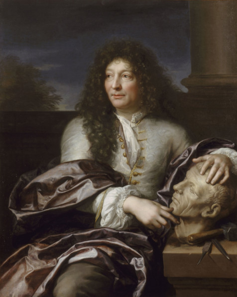 Portrait of the sculptor François Girardon (1628-1715), 1683. Creator: Revel, Gabriel (1643-1712).