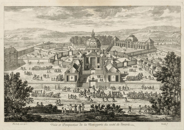 Royal Menagerie of Versailles. Creator: Pérelle, Gabriel (1604-1677).