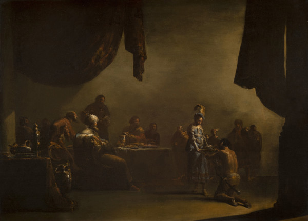 Salome receives the Head of John the Baptist, 1635-1640. Creator: Bramer, Leonaert (1596-1674).