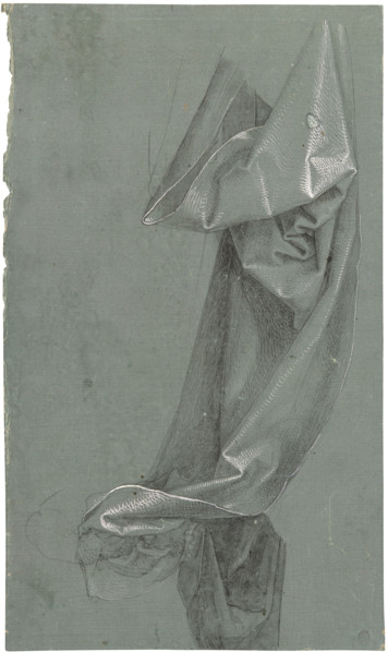 Drapery Study, 1500s. Creator: Dürer, Albrecht (1471-1528).