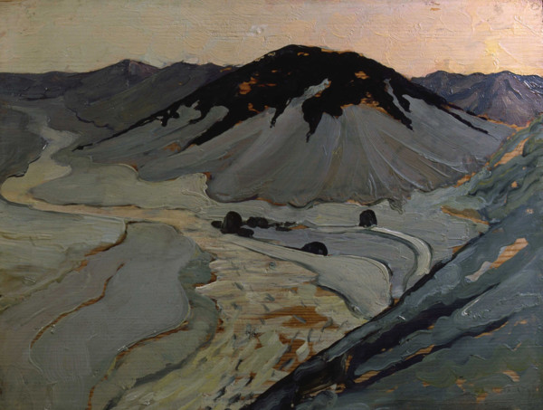 Egyptian landscape, 1895. Creator: Cottet, Charles (1863-1925).