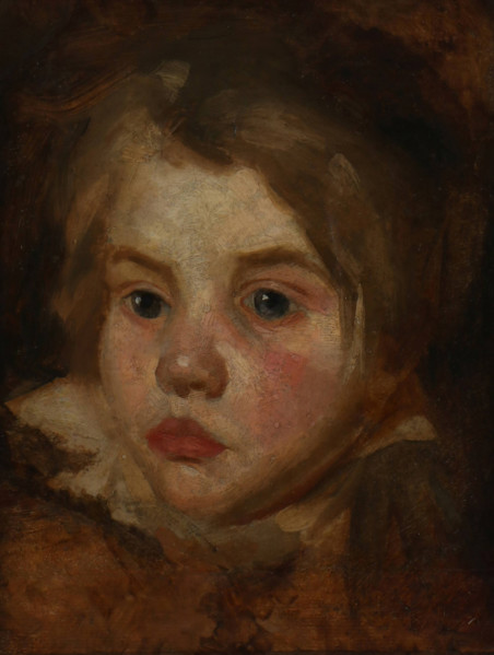 Head of a young boy, Mid of the 19th century. Creator: Manet, Édouard (1832-1883).