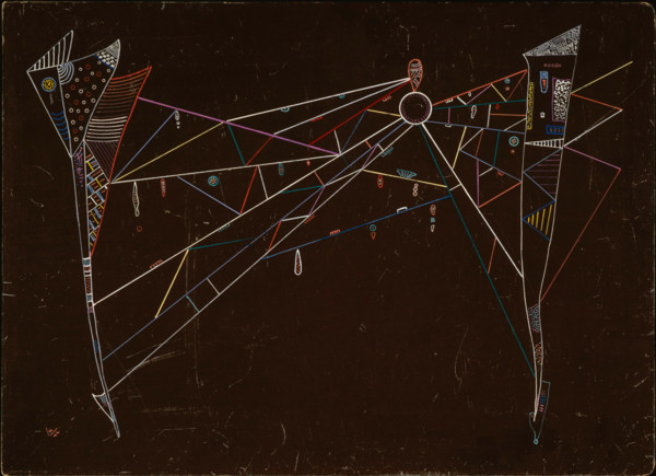 The Net (Das Netz), 1942. Creator: Kandinsky, Wassily Vasilyevich (1866-1944).