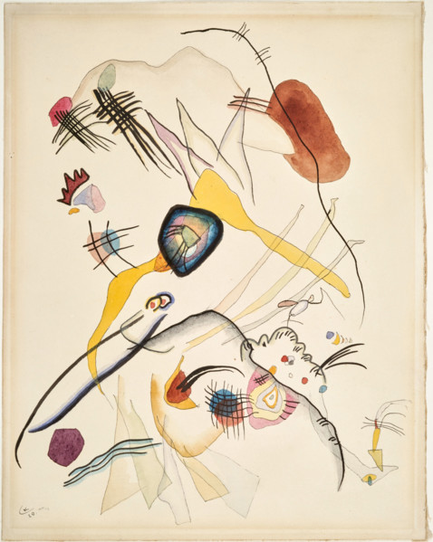 Promenade, 1920. Creator: Kandinsky, Wassily Vasilyevich (1866-1944).