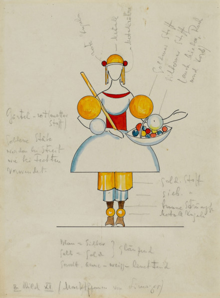 Picture XII. Market Woman from Limoges, 1928. Creator: Kandinsky, Wassily Vasilyevich (1866-1944).
