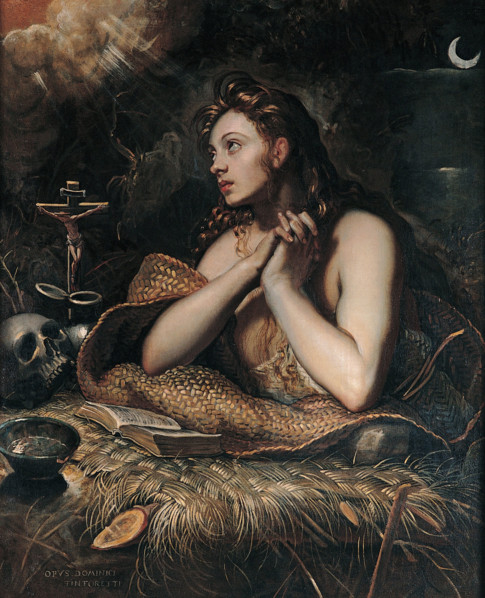The Repentant Mary Magdalene, 1598-1602. Creator: Tintoretto, Domenico (1560-1635).