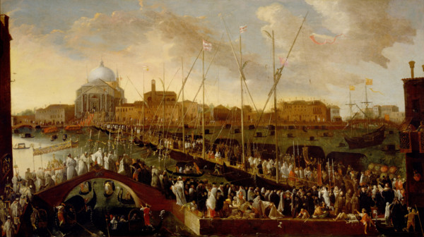 La processione del Redentore (The procession of the Redeemer), 1648-1650. Creator: Heintz, Joseph, the Younger (ca 1600-after 1674).