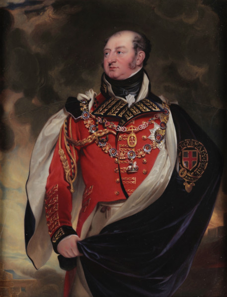 Portrait of Prince Frederick Augustus, Duke of York and Albany (1763-1827), 1821. Creator: Bone, Henry (1755-1834).