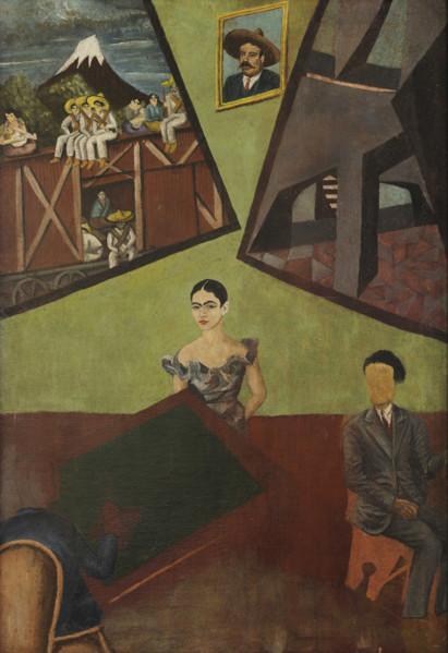Pancho Villa y la Adelita, c1927. Creator: Kahlo, Frida (1907-1954).