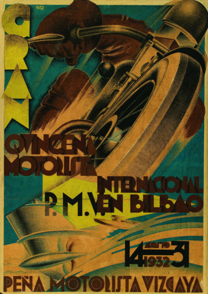 Great International Motor Fortnight in Bilbao, 1932. Creator: Lasheras, Luis (1896-1948).