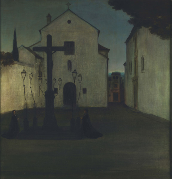 Plaza de los Dolores, 1900-1930. Creator: Romero de Torres, Julio (1874-1930).