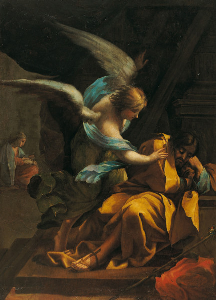 The Dream of St. Joseph, c1772. Creator: Goya, Francisco, de (1746-1828).