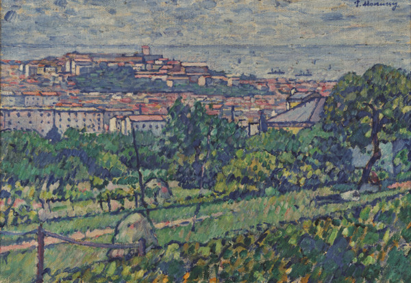 Landscape of Trieste, 1912. Creator: Marussig, Pietro (1879-1937).