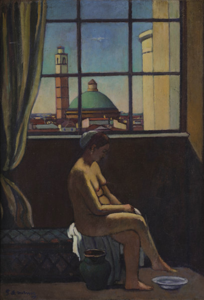 Dome of San Carlo, 1928. Creator: Marussig, Pietro (1879-1937).
