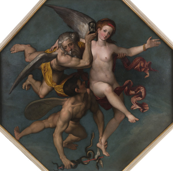 Veritas filia Temporis - Truth is the daughter of Time, 1531-1534. Creator: Caroto, Giovan Francesco (c. 1480-1555).