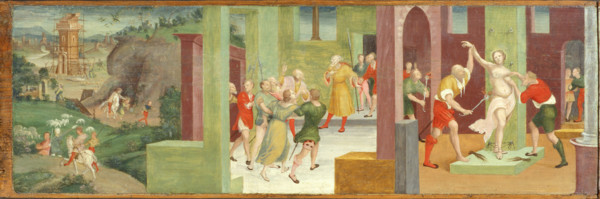 The Legend of Saint Barbara, Between 1524 and 1530. Creator: Giolfino, Niccolò (Nicola) (1476-1555).
