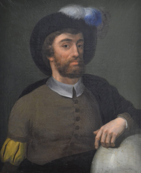 Portrait of Juan Sebastián Elcano (1486-1526), 19th century. Creator: Anonymous.