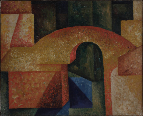 Untitled (Bridge) , 1914. Creator: Souza-Cardoso, Amadeo de (1887-1918).