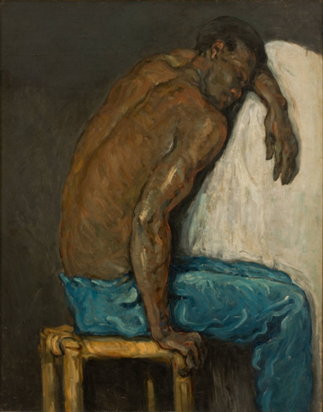 Le Noir Scipion (The Negro Scipion) , 1867-1868. Creator: Cézanne, Paul (1839-1906).