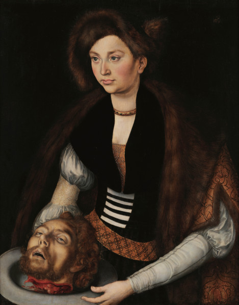 Salome with the Head of Saint John the Baptist. Creator: Cranach, Lucas, the Elder (1472-1553).