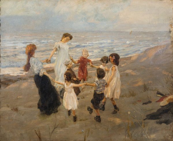 Round dance, 1906. Creator: Tito, Ettore (1859-1941).