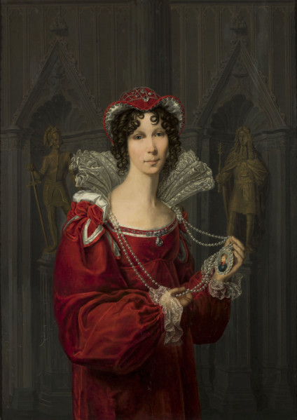 Friederike Luise Wilhelmine of Prussia (1774-1837), Queen of the Netherlands, c1815. Creator: Bury, Friedrich (1763-1823).
