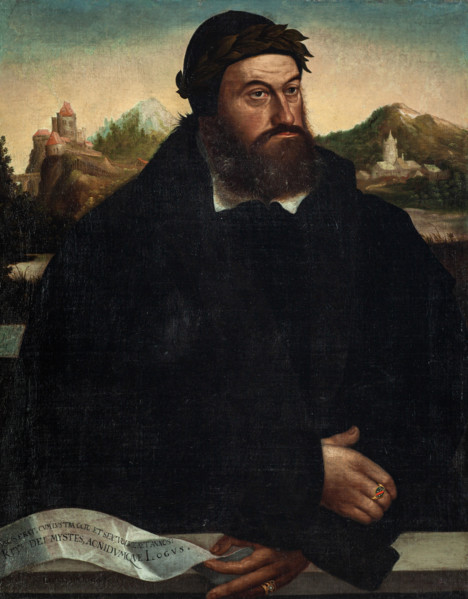 Portrait of Georgius Logus (1495-1553), c1546. Creator: Anonymous.