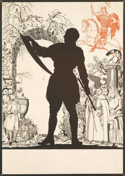 Self-portrait, 1919. Creator: Narbut, Georgi Ivanovich (1886-1920).