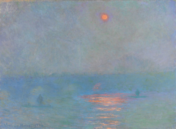 Waterloo Bridge: Effect of Sunlight in the Fog, 1903. Creator: Monet, Claude (1840-1926).
