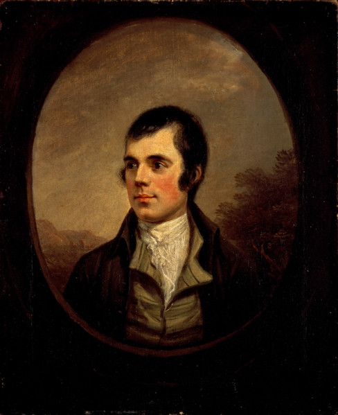 Portrait of Robert Burns (1759-1796), 1787. Creator: Nasmyth, Alexander (1758-1840).