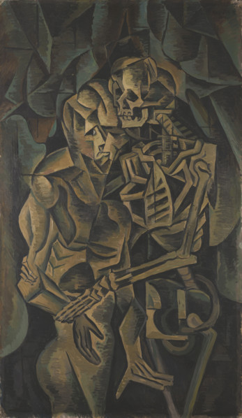 Kiss of a Death, 1912. Creator: Kubista, Bohumil (1884-1918).