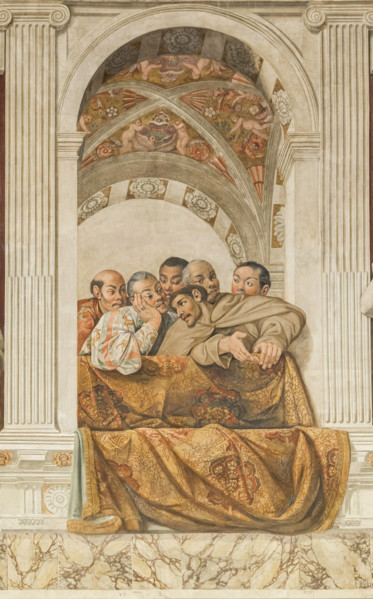 Hasekura's embassy to the Pope Paul V, 1616. Creator: Tassi, Agostino (1578-1644).