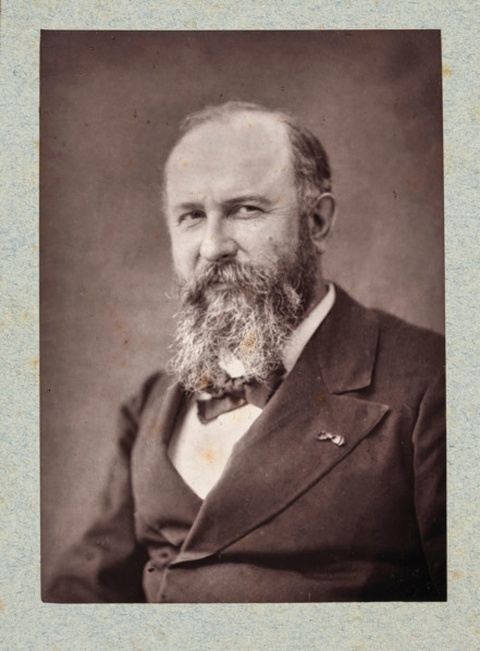 Portrait of Félix de Vuillefroy-Cassini (1841-1916), 1882. Creator: Godet, Anatole Louis (1839-1887).