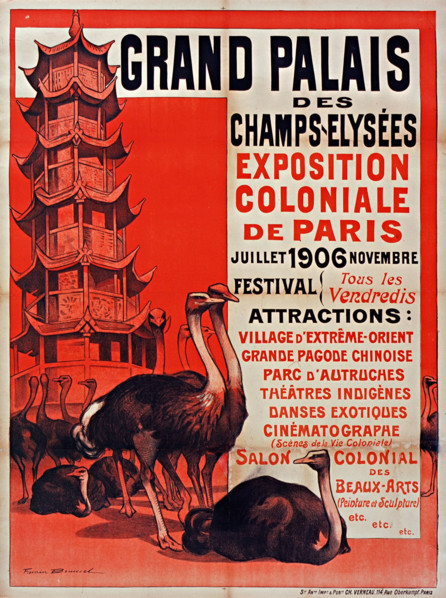 Paris colonial exhibition, 1906, 1906. Creator: Bouisset, Firmin (1859-1925).